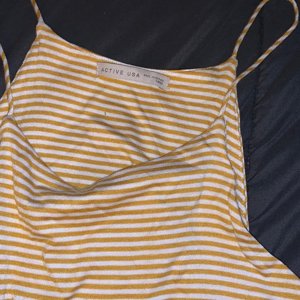 Cute striped tank top